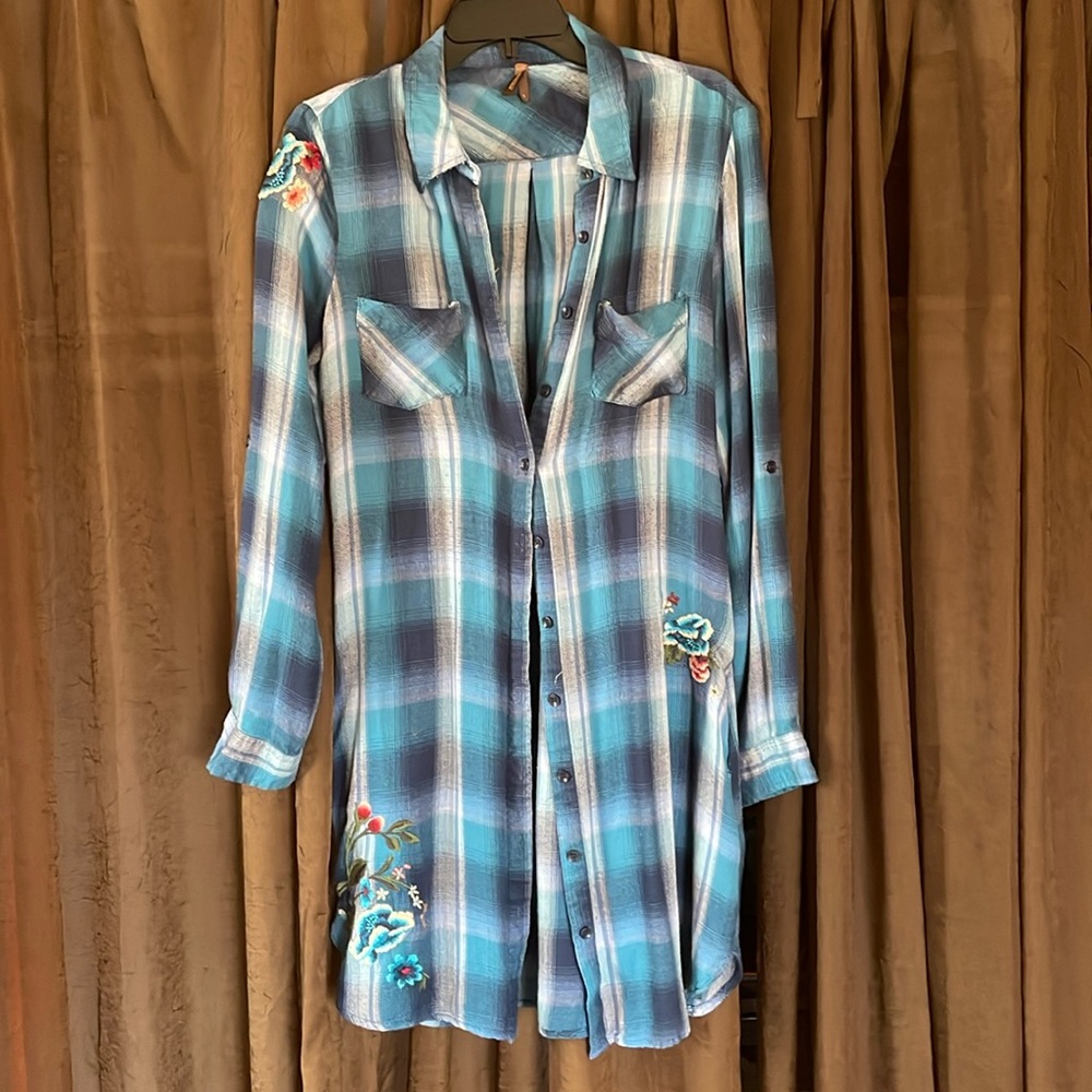 Stetson flannel tunic